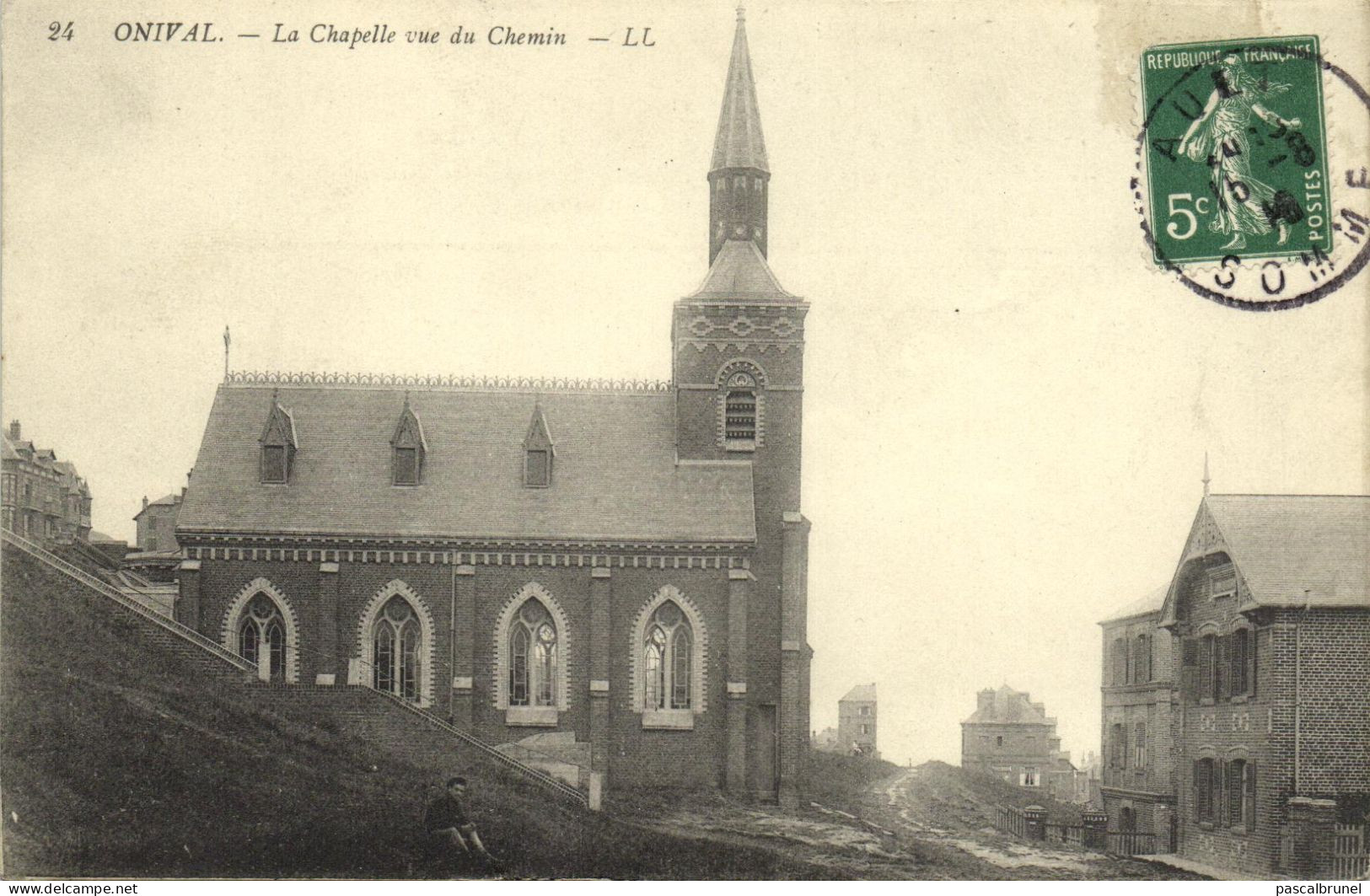 ONIVAL - LA CHAPELLE VUE DU CHEMIN - Onival