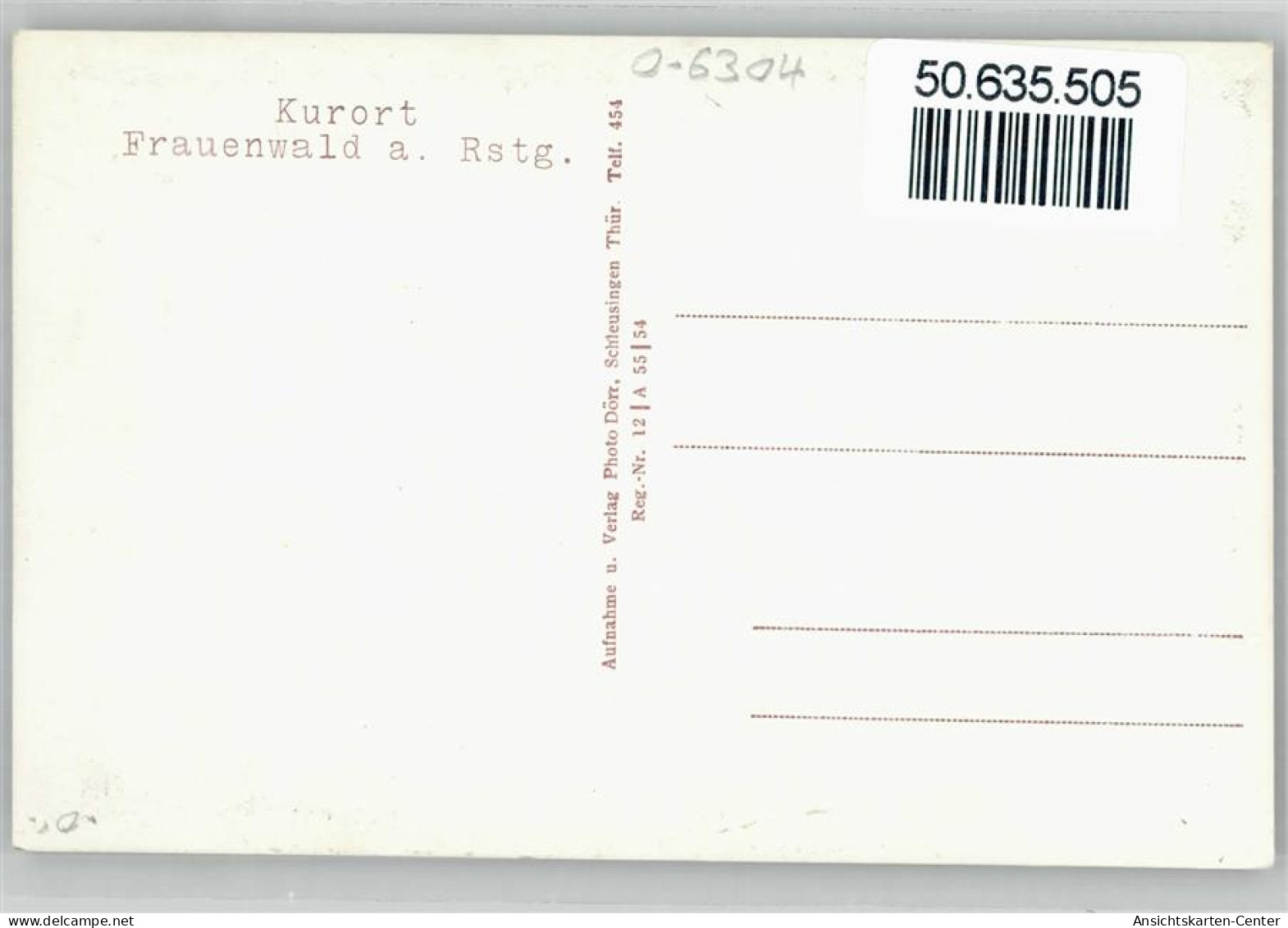 50635505 - Frauenwald - Other & Unclassified