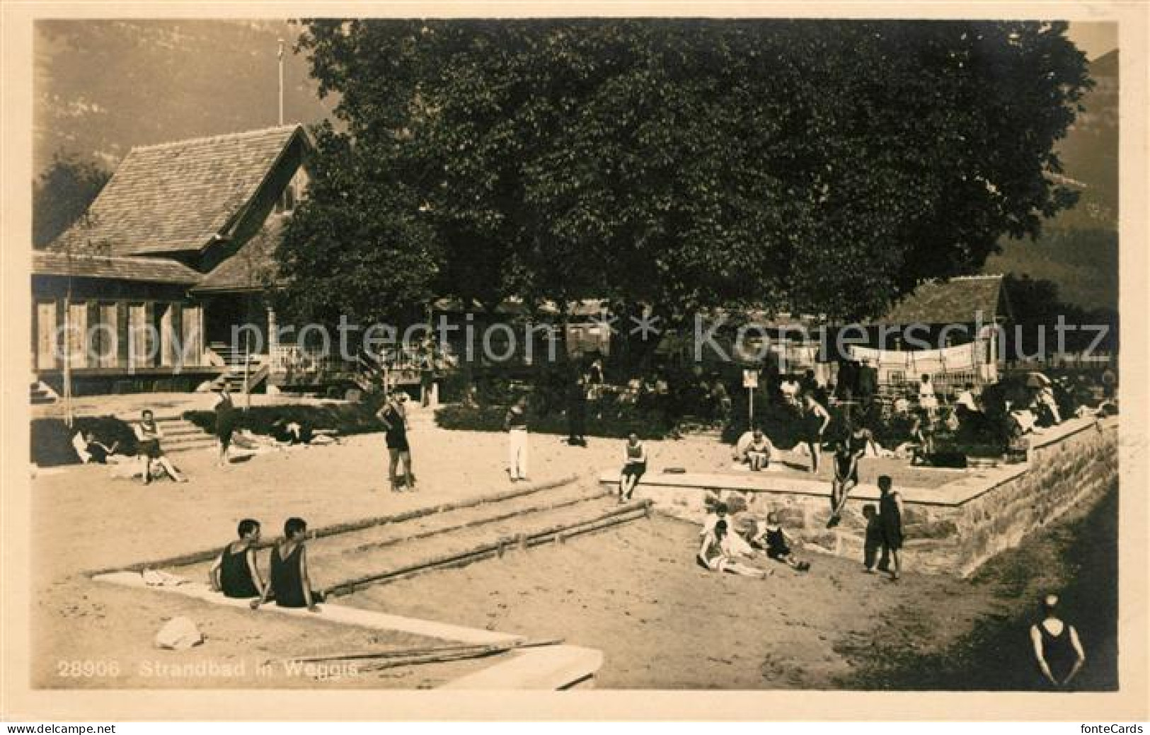 13018191 Weggis Vierwaldstaettersee Strandbad Weggis Vierwaldstaettersee - Sonstige & Ohne Zuordnung