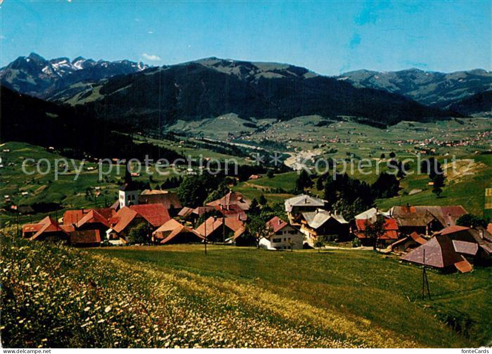 13017752 Guggisberg Mit Den Freiburgeralpen Guggisberg - Andere & Zonder Classificatie