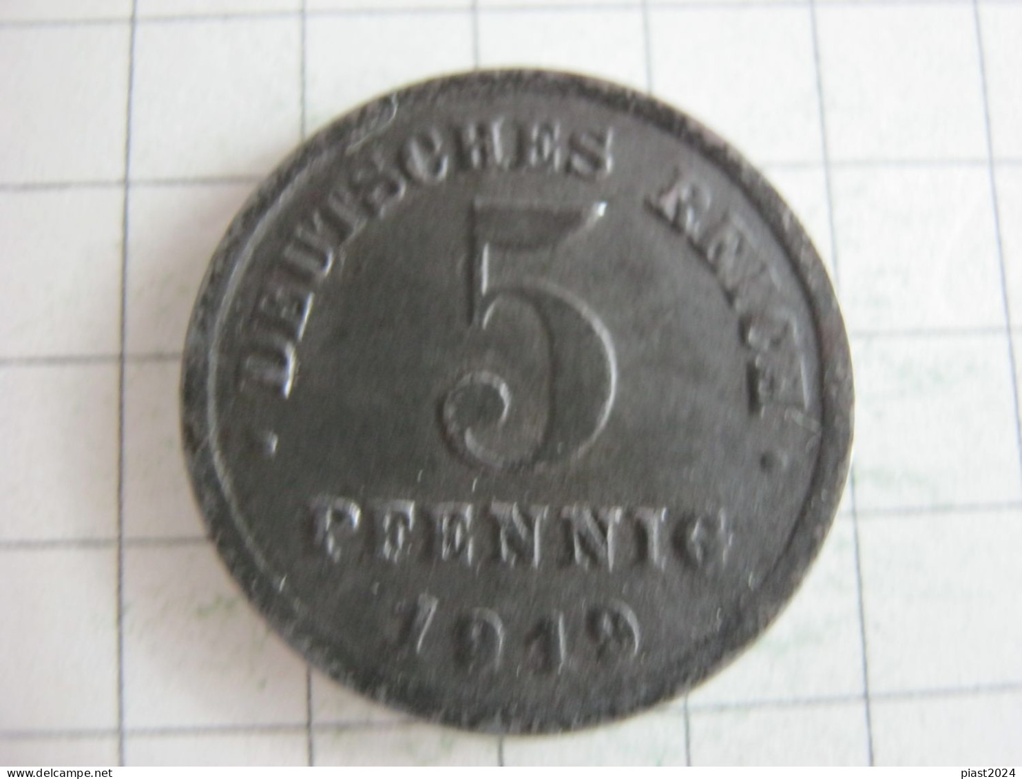 Germany 5 Pfennig 1919 F - 5 Pfennig