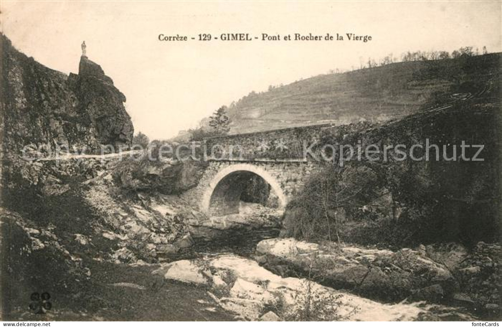 13016210 Gimel VD Pont Et Rocher De La Vierge Gimel - Autres & Non Classés