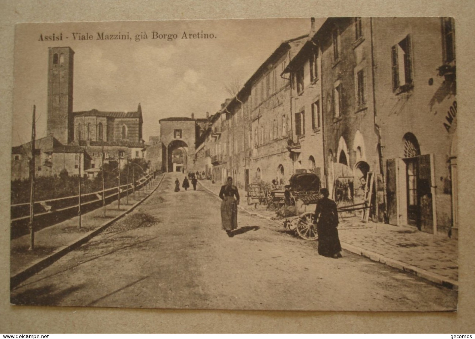 ASSISI - Viale Mazzini, Gia Borgo Aretino - Perugia