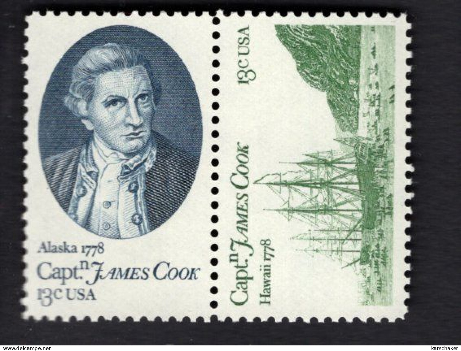 200601866 1978 SCOTT 1733B (XX) POSTFRIS MINT NEVER HINGED  -  CAPTAIN COOK ISSUE - Unused Stamps