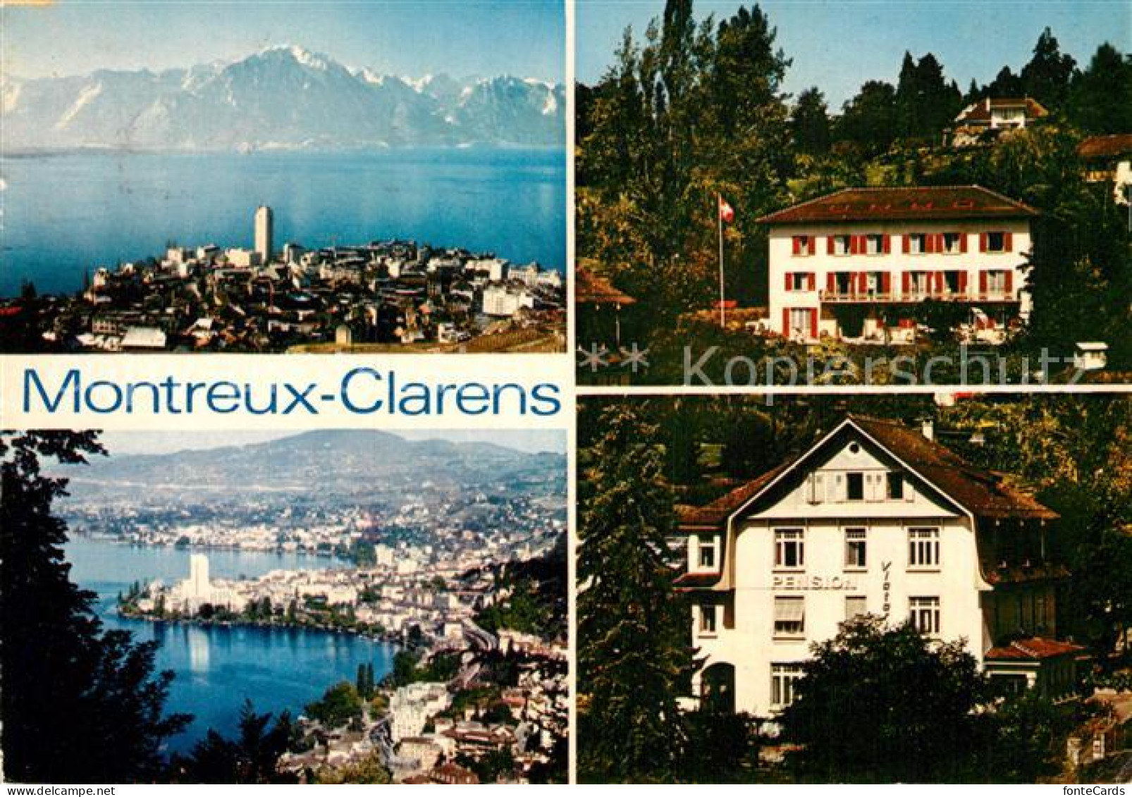 13013942 Clarens Montreux Villa Victoria Ferienheim Stadtmission Clarens Montreu - Sonstige & Ohne Zuordnung