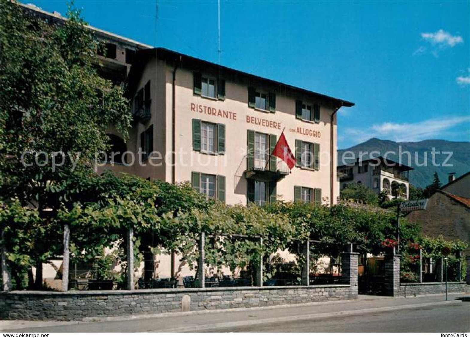 13012940 Ascona TI Ristorante Belvedere Con Allogio Ascona - Autres & Non Classés