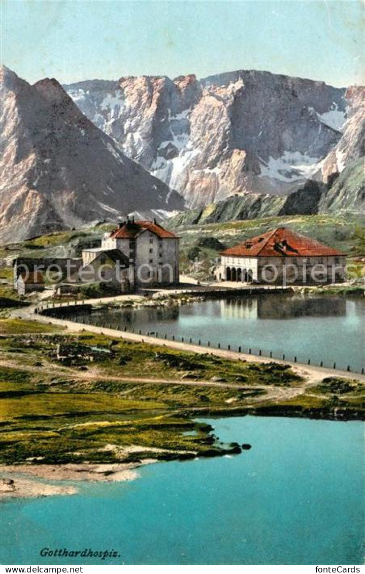 13010924 San Gottardo Gotthardhospiz Bergsee Gebirgspass Alpen San Gottardo - Autres & Non Classés