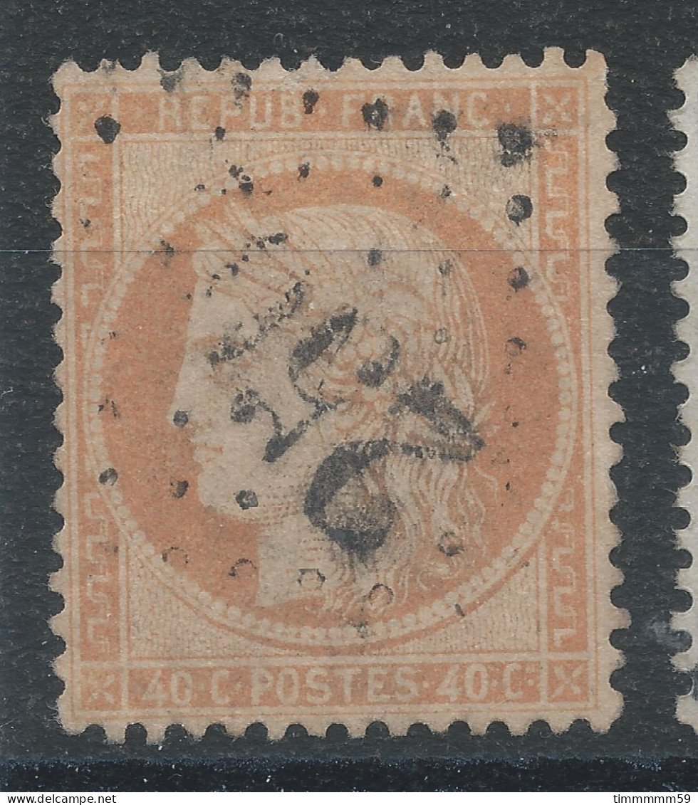 Lot N°82847   N°38, Oblitéré GC 2502 MONTPELLIER(33), Indice 1 - 1870 Siège De Paris