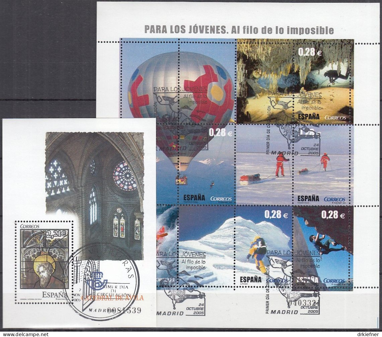 SPANIEN  4018-4023-4029-4036, 4042-4062, 4071-4090, Gestempelt, Aus Jahrgang 2005 - Used Stamps