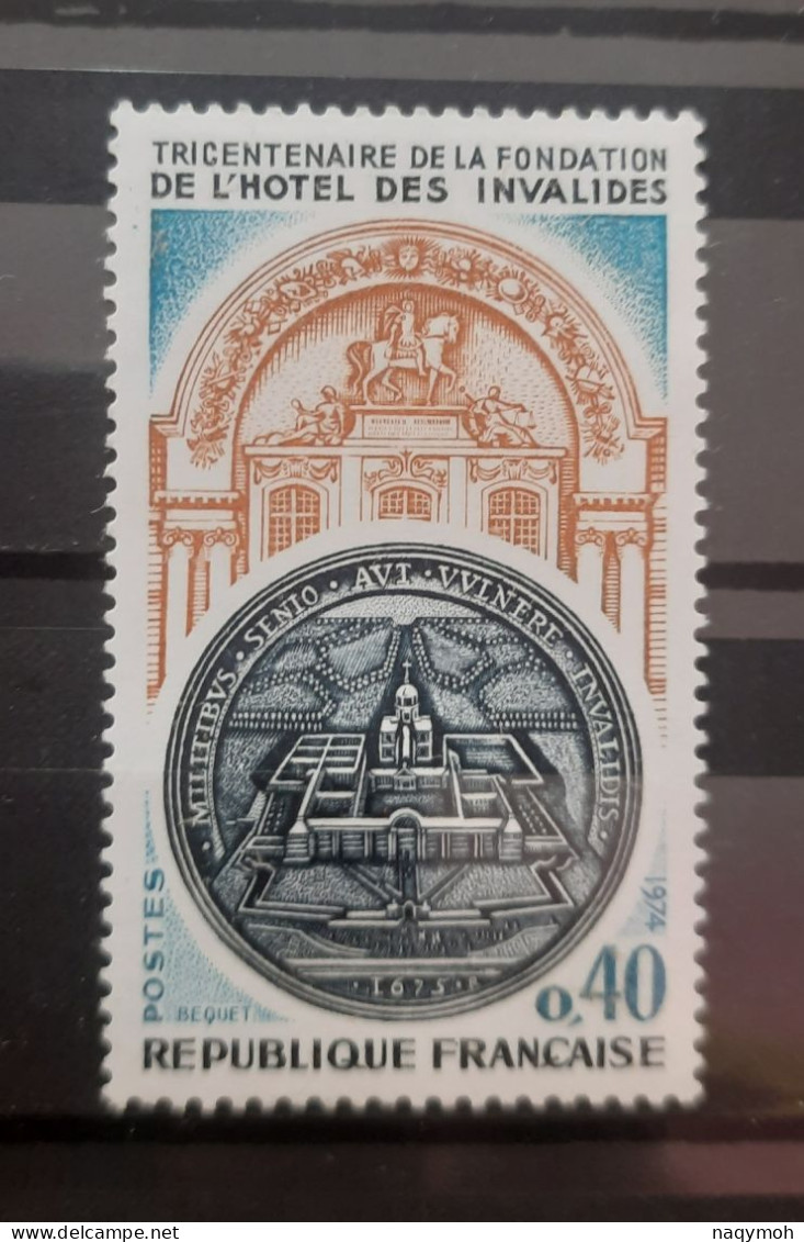 France Yvert 1801** Année 1974 MNH. - Ungebraucht