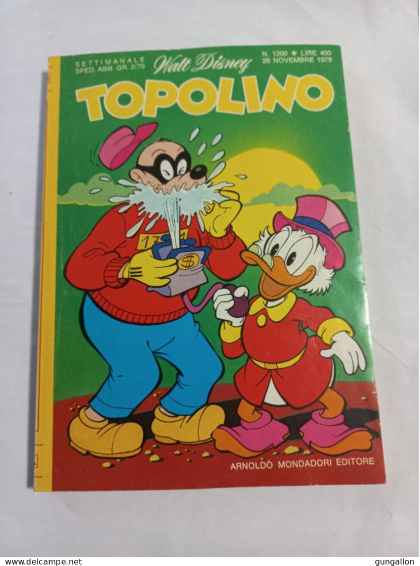 Topolino (Mondadori 1978)  N. 1200 - Disney