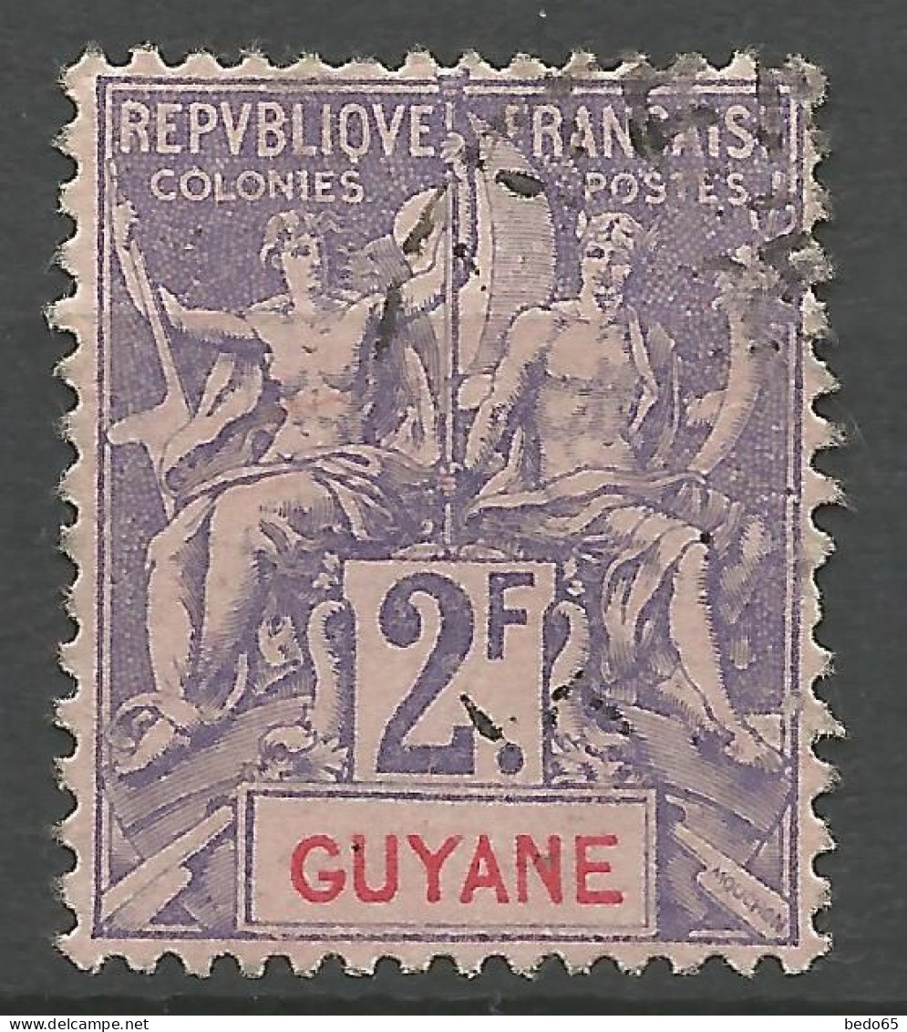 GUYANE N° 48 OBL  / Used - Gebraucht