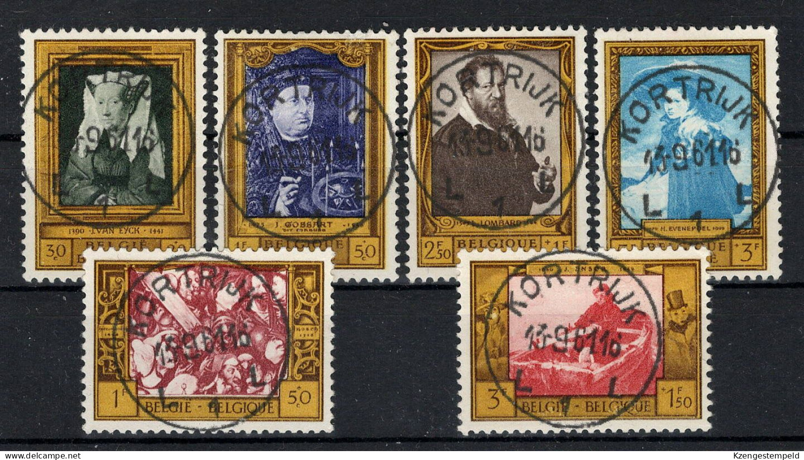 België: Cob 1076/1081  Gestempeld - Used Stamps