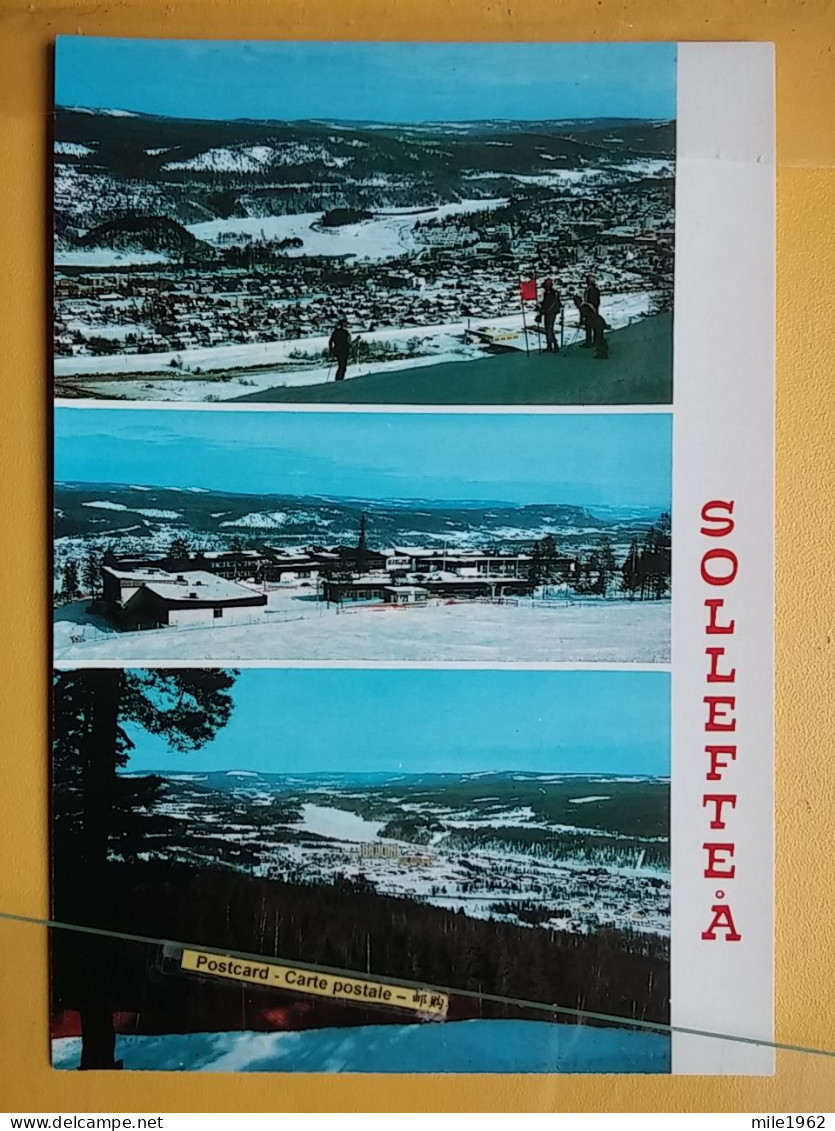 KOV 536-11 - SWEDEN, SOLLEFTEA, SKI SPORT, SKIING - Zweden