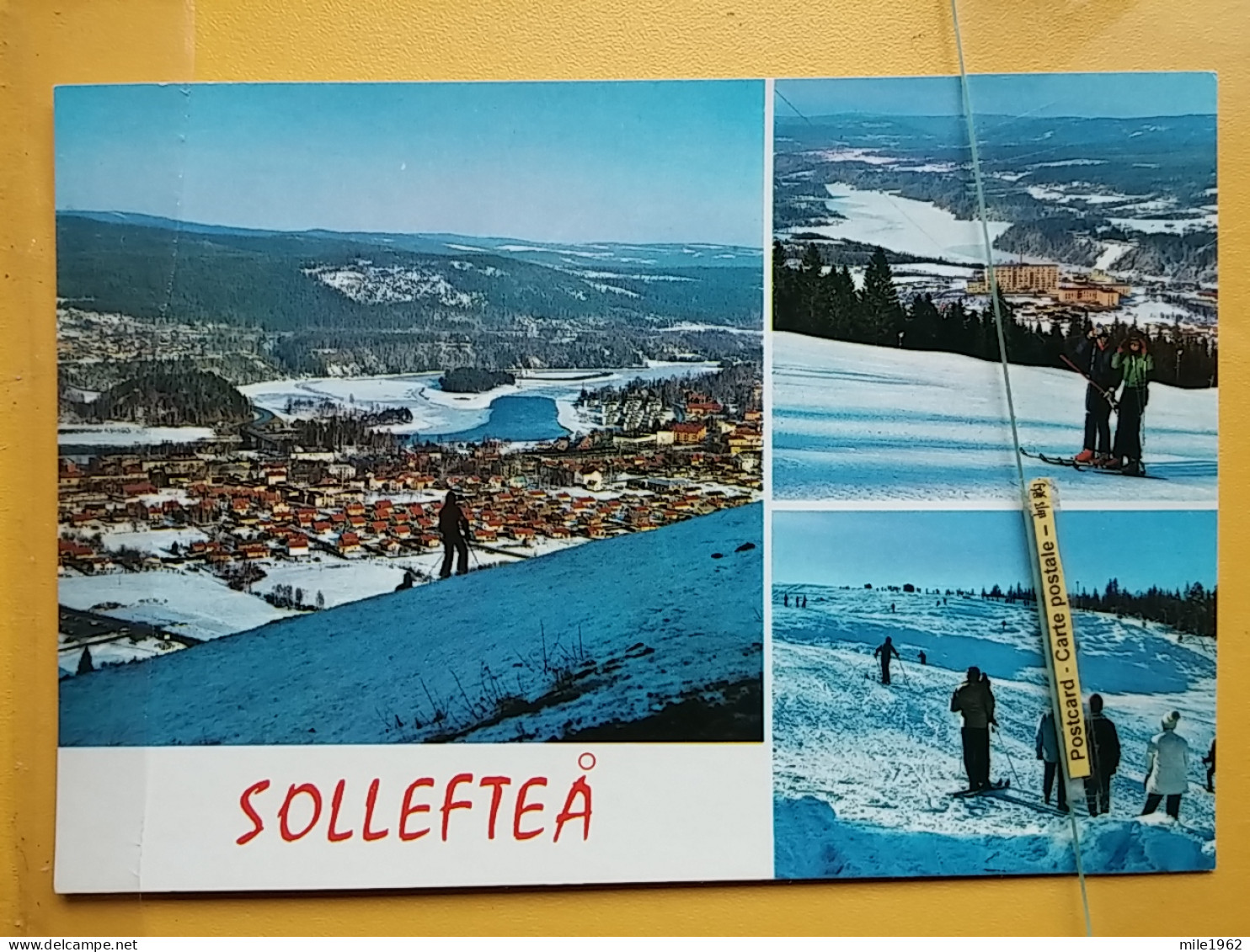 KOV 536-11 - SWEDEN, SOLLEFTEA, SKI SPORT, SKIING - Zweden