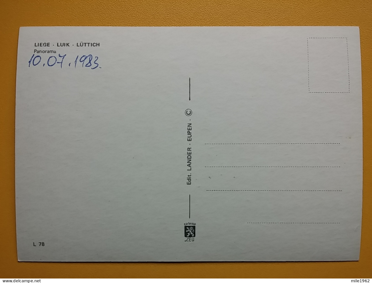 KOV 536-11 - BELGIUM, LIEGE - Otros & Sin Clasificación