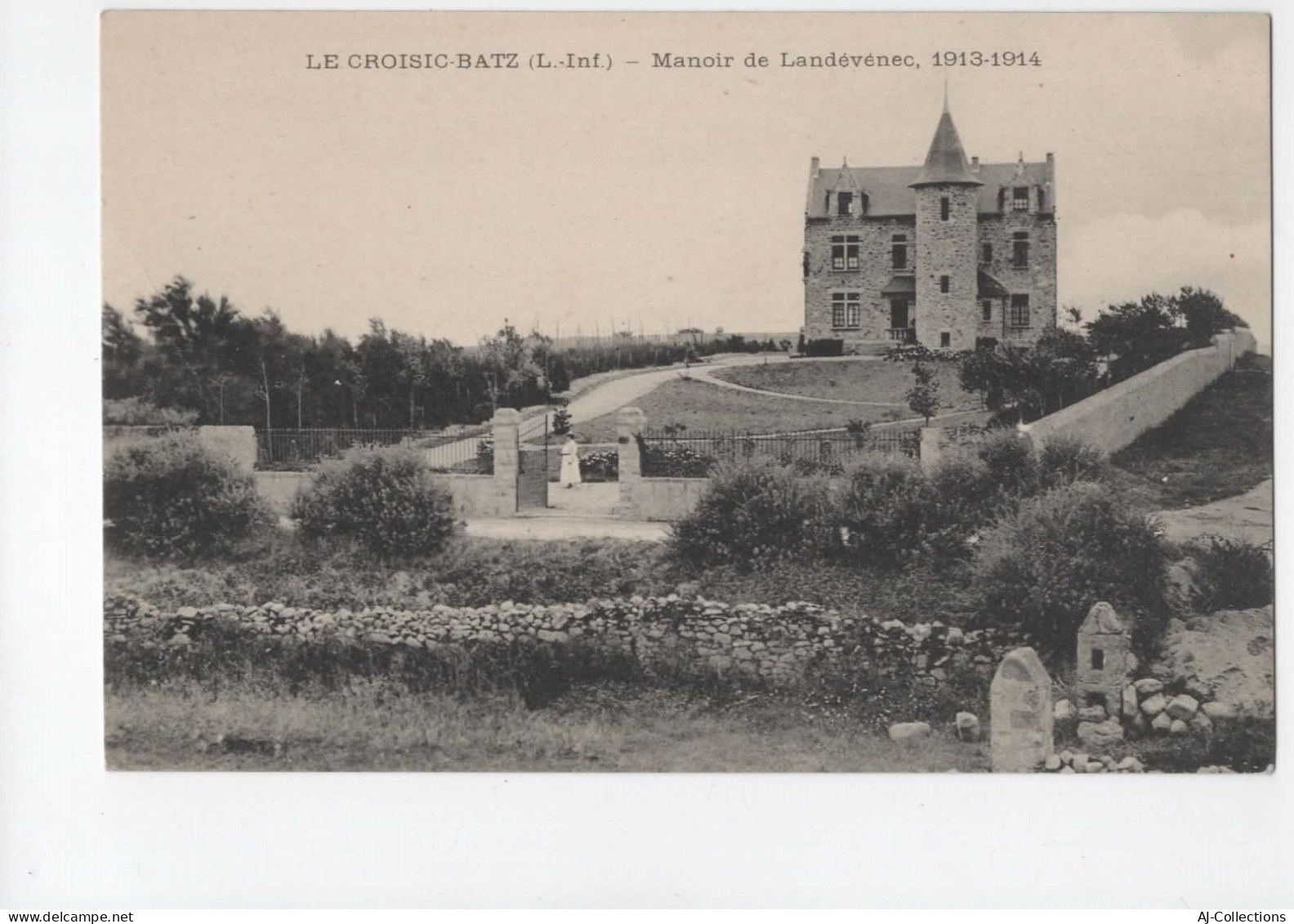 AJC - Le Croisic - Manoir De Landevenec 1913-1914 - Le Croisic