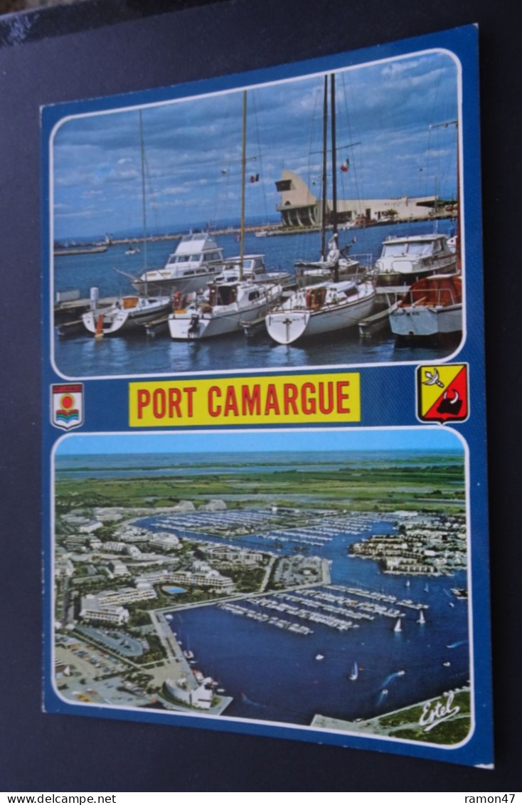 Port Camargue - Le Port Et La Capitainerie - Vue Aérienne - Editions ESTEL, Blois - Sonstige & Ohne Zuordnung