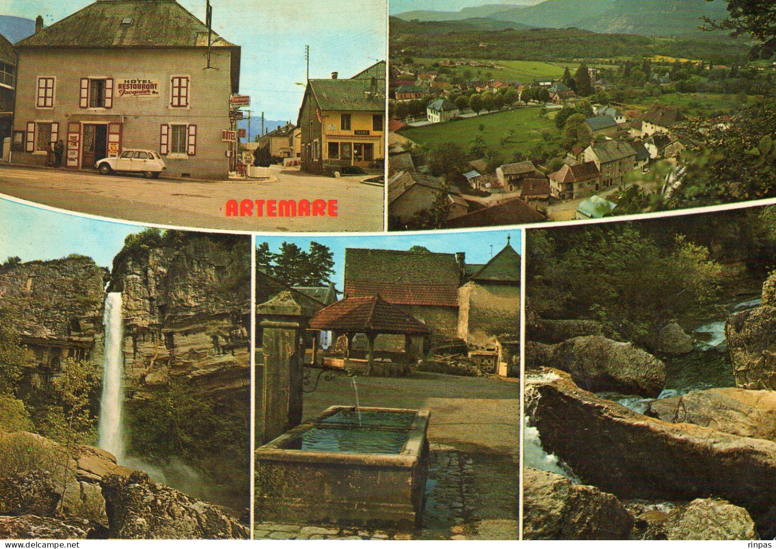 (01) ARTEMARE MULTIVUES Hotel Restaurant Bureau Tabac Voiture Auto Dyane Fontaine ( Ain ) - Non Classés