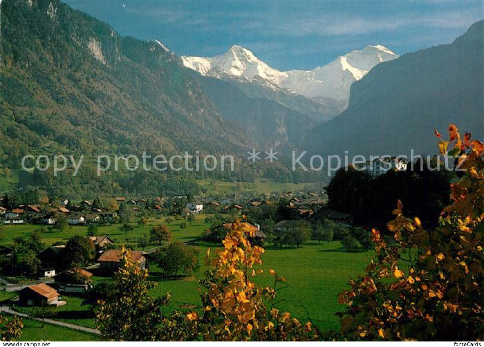 13005748 Wilderswil Mit Eiger Moench Und Jungfrau Wilderswil - Autres & Non Classés