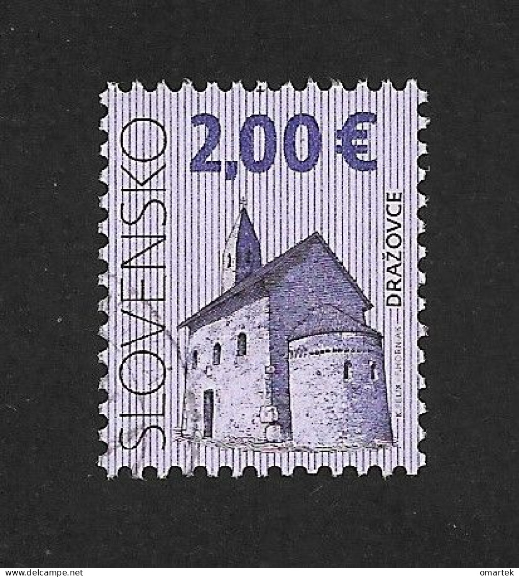 Slovakia Slowakei 2009 ⊙ Mi 604 Drazovice. Cultural Heritage Of Slovakia. Kulturerbe. C3 - Used Stamps