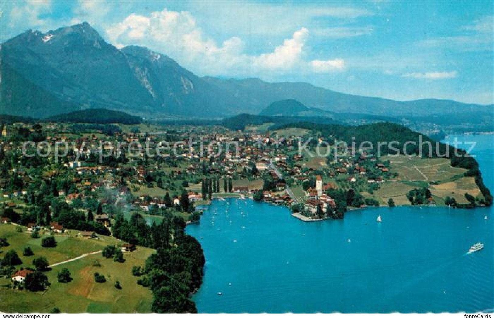 13004143 Spiez BE Panorama Spiez BE - Andere & Zonder Classificatie