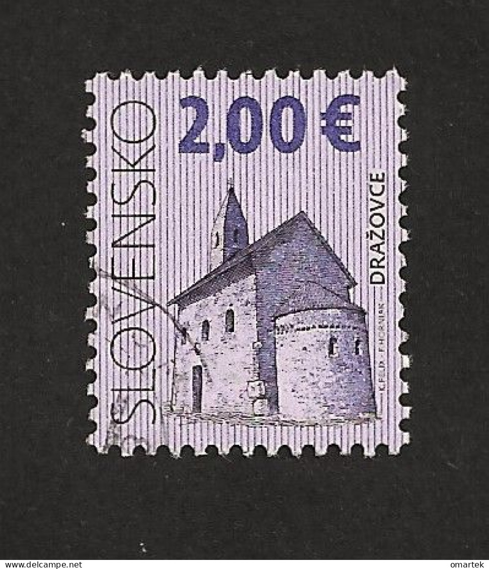 Slovakia Slowakei 2009 ⊙ Mi 604 Drazovice. Cultural Heritage Of Slovakia. Kulturerbe. C4 - Used Stamps