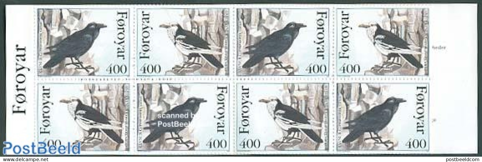 Faroe Islands 1995 Birds Booklet, Mint NH, Nature - Birds - Stamp Booklets - Non Classés