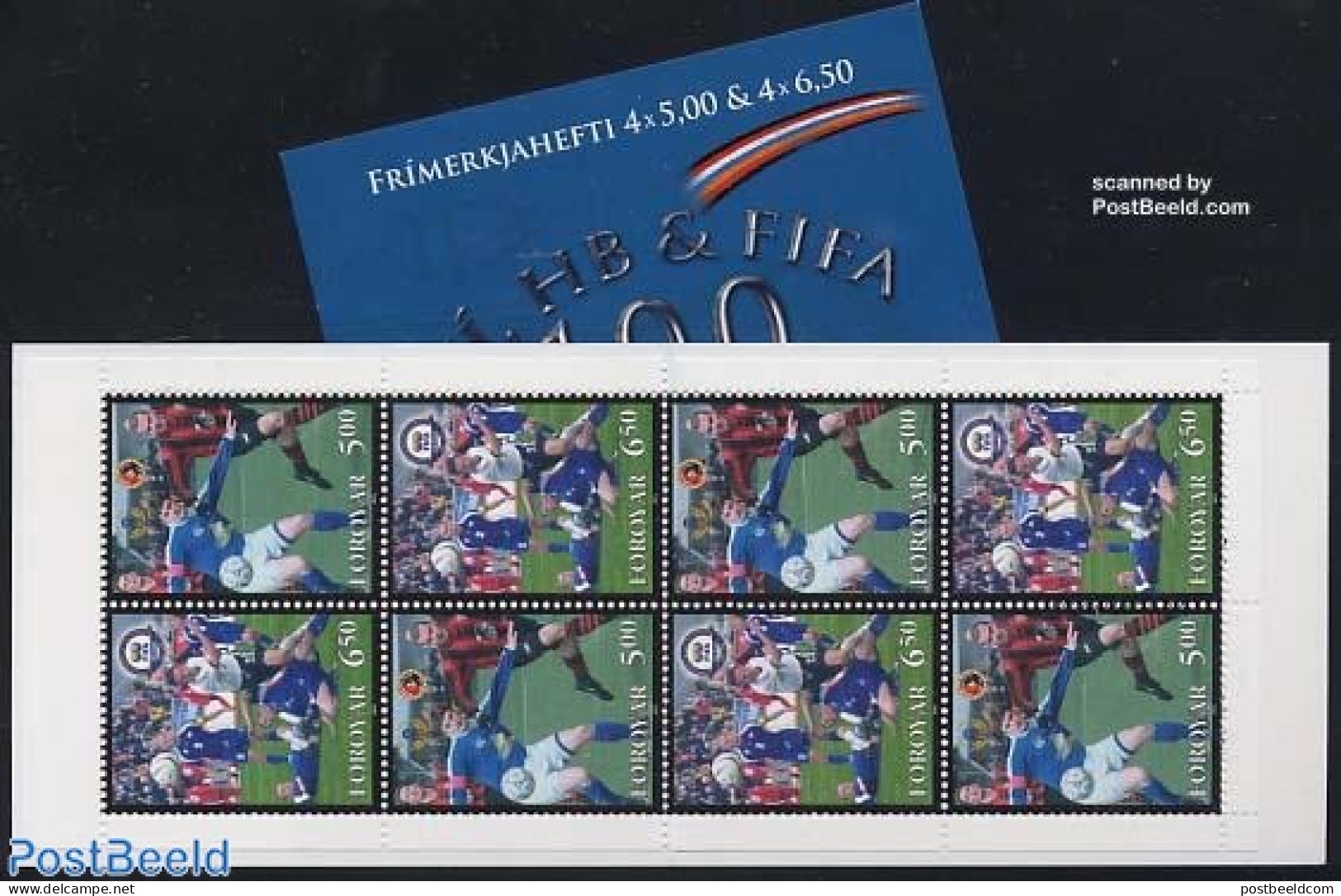Faroe Islands 2004 Fifa Booklet, Mint NH, Sport - Football - Stamp Booklets - Unclassified