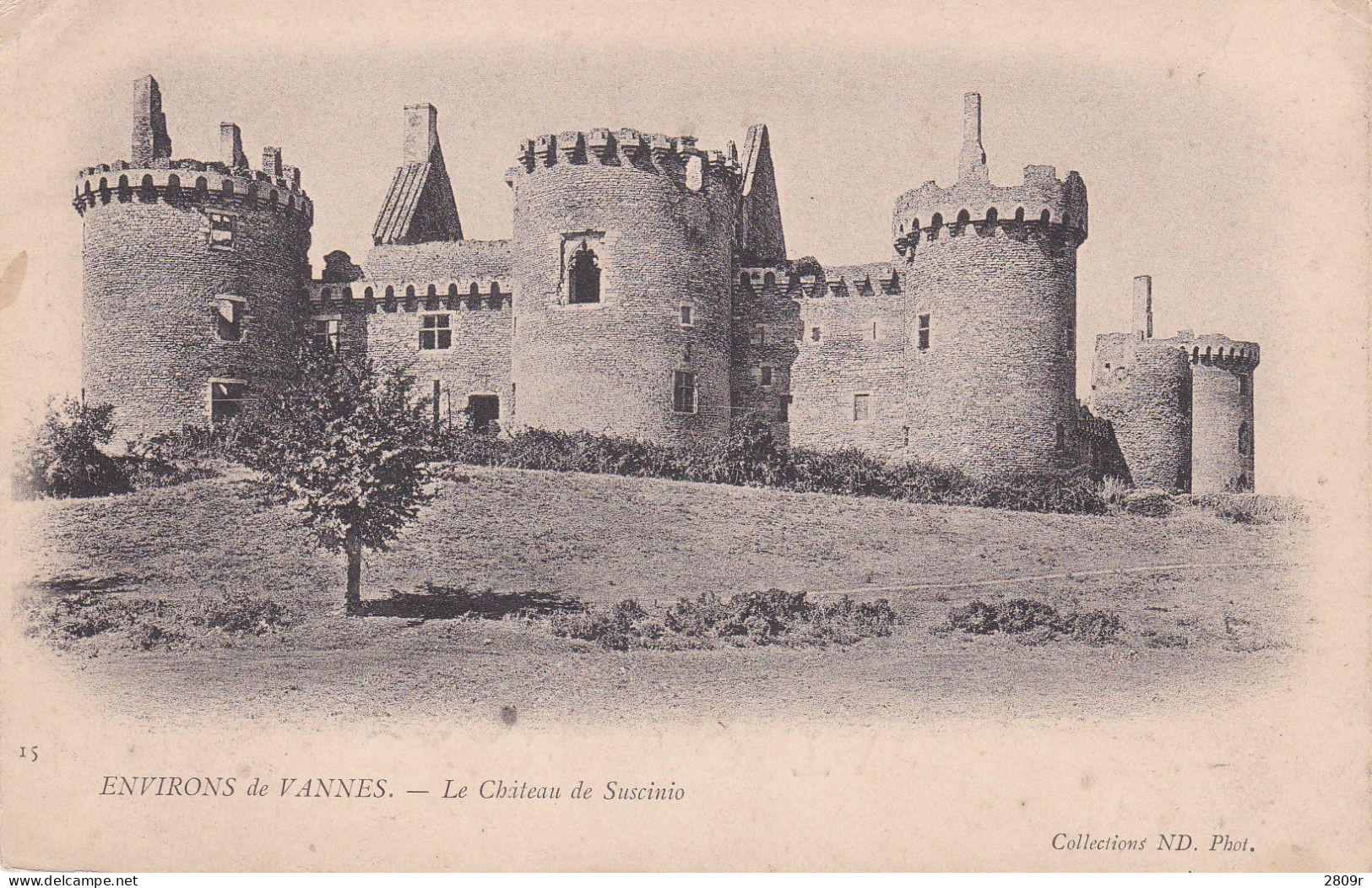 LOT 12 cartes morbihan