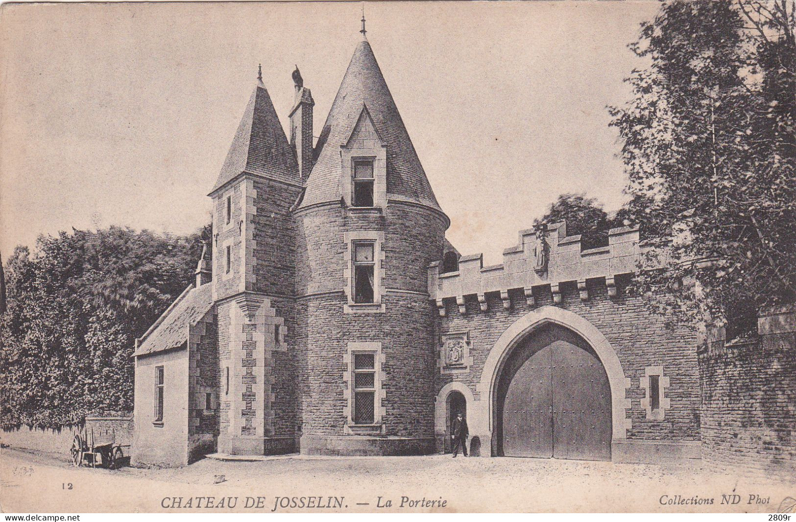 LOT 12 cartes morbihan