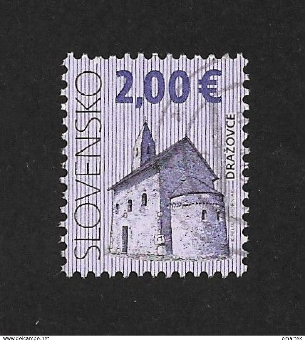 Slovakia Slowakei 2009 ⊙ Mi 604 Drazovice. Cultural Heritage Of Slovakia. Kulturerbe. C5 - Used Stamps