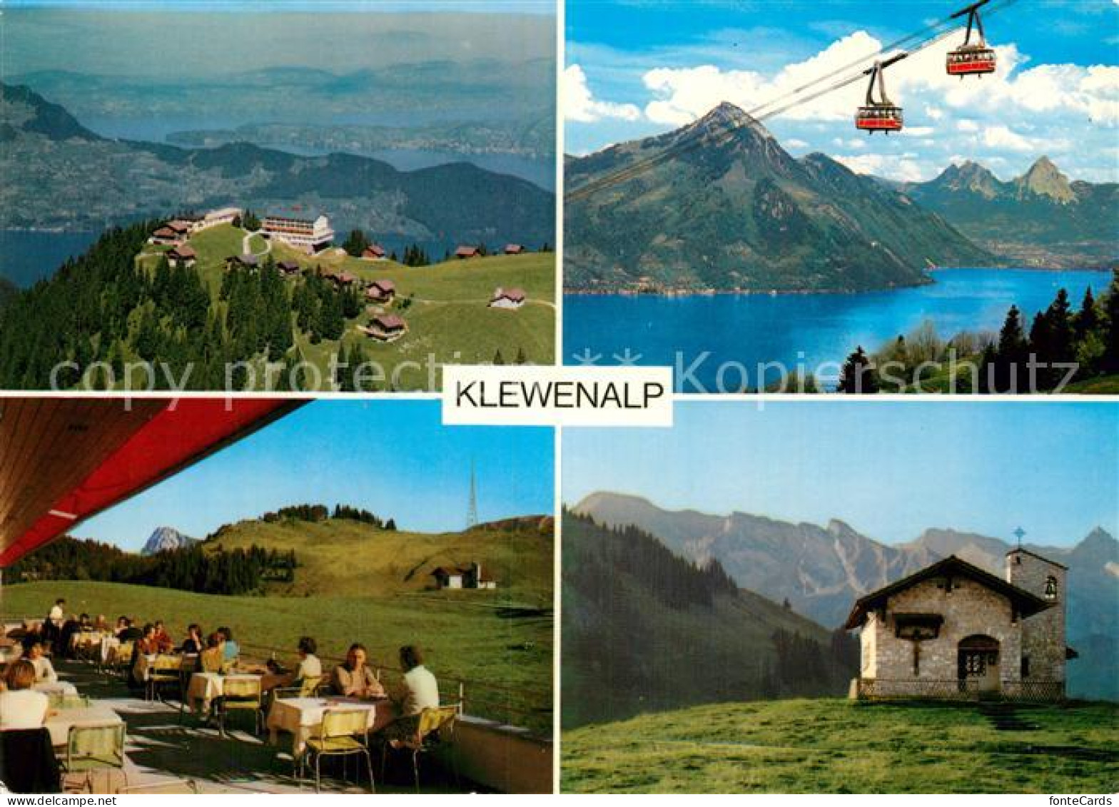 13002674 Klewenalp Hotel Klewenalp Chalet Guggeregg Seilbahn Klewenstock - Sonstige & Ohne Zuordnung