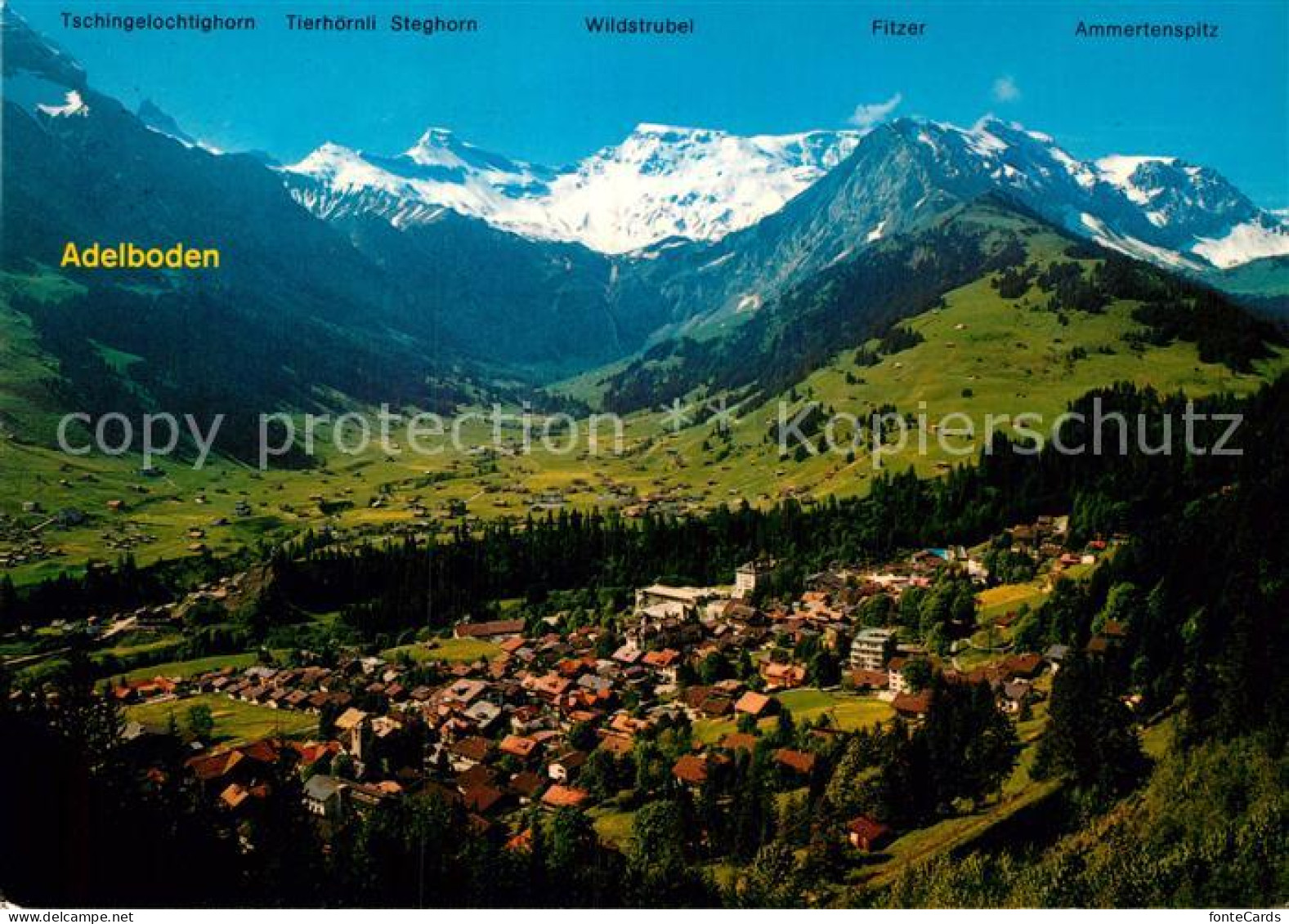 13001691 Adelboden Panorama  Adelboden - Andere & Zonder Classificatie