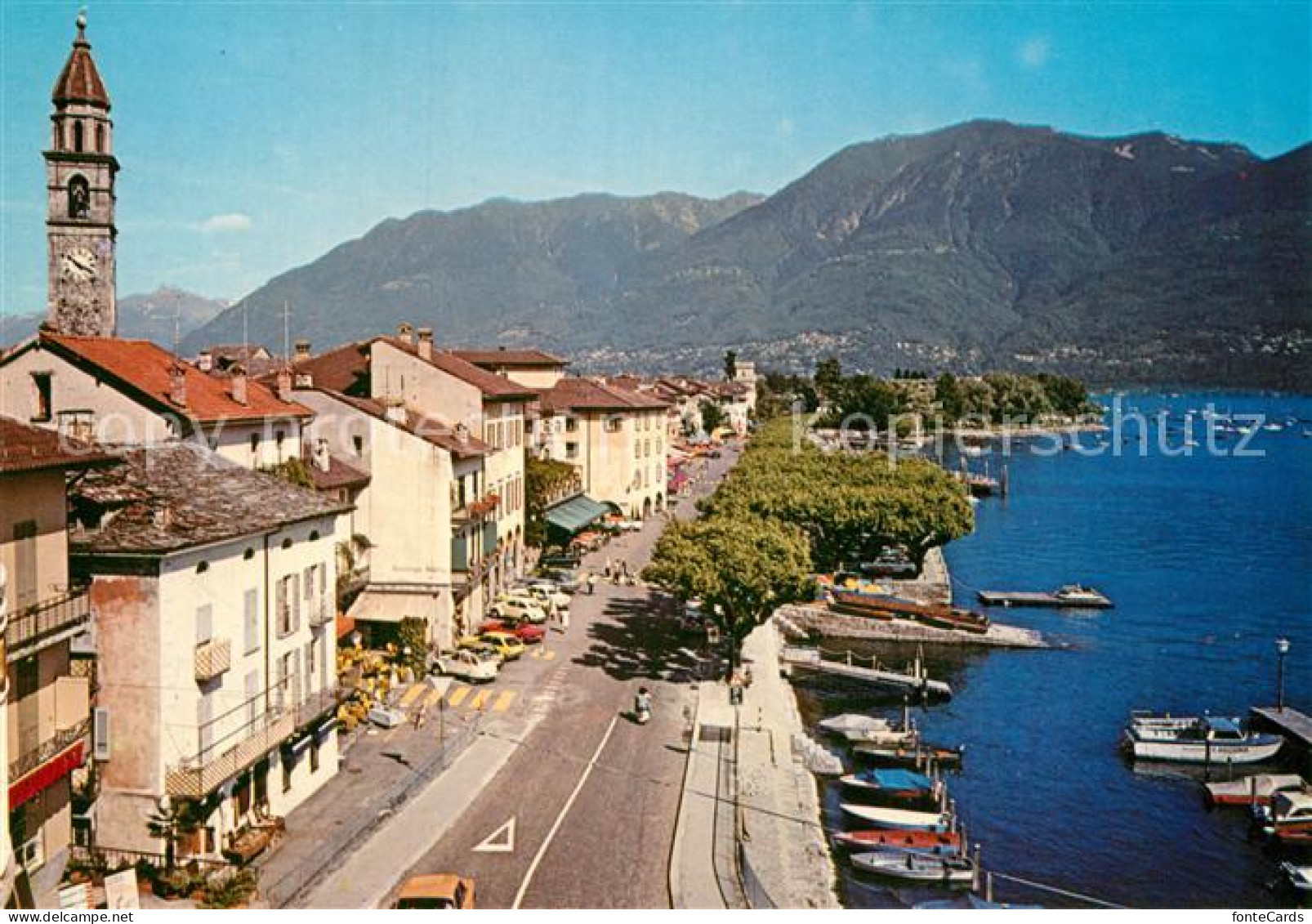 13001088 Ascona Lago Maggiore Uferpartie Ascona Lago Maggiore - Altri & Non Classificati