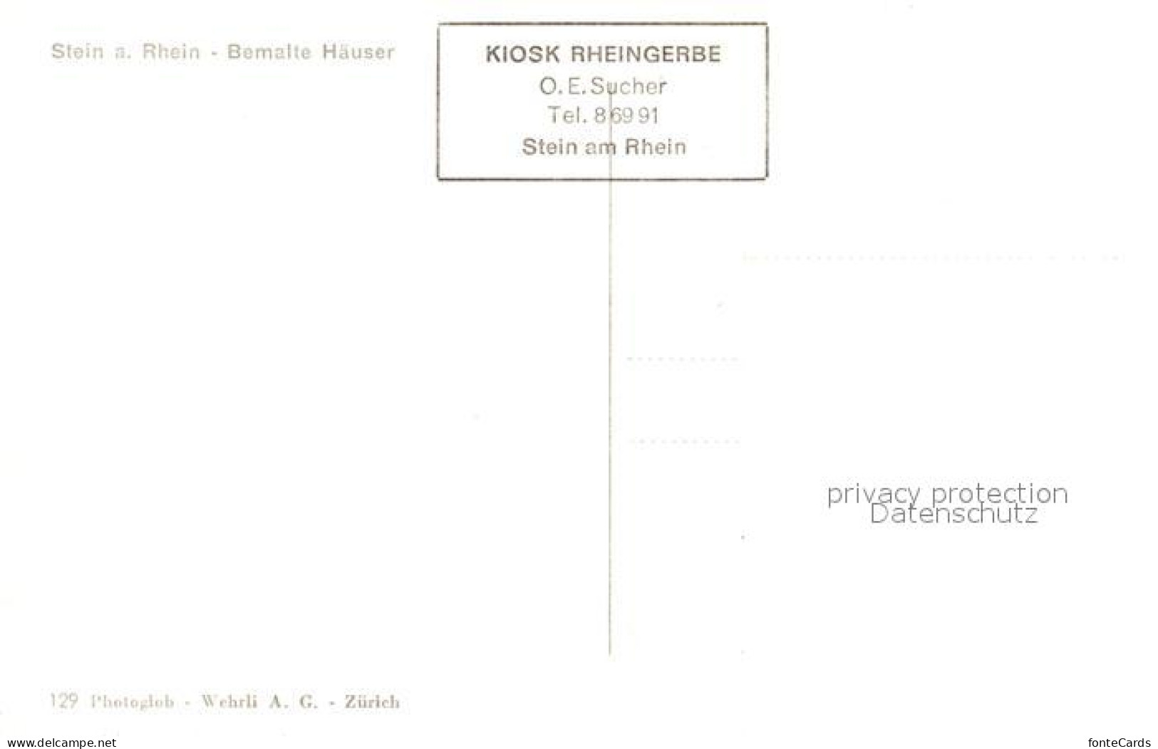 12999653 Stein Rhein Bemalte H?user Stein Rhein - Autres & Non Classés