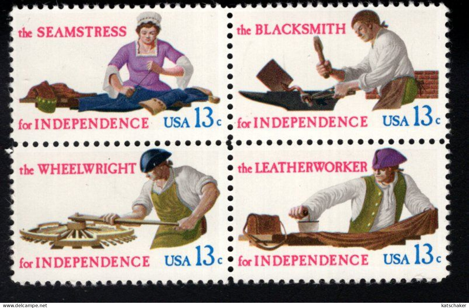 200602650 1977 SCOTT 1720A (XX) POSTFRIS MINT NEVER HINGED  - SKILLED HANDS -1717 FIRST OF BLOCK - - Unused Stamps