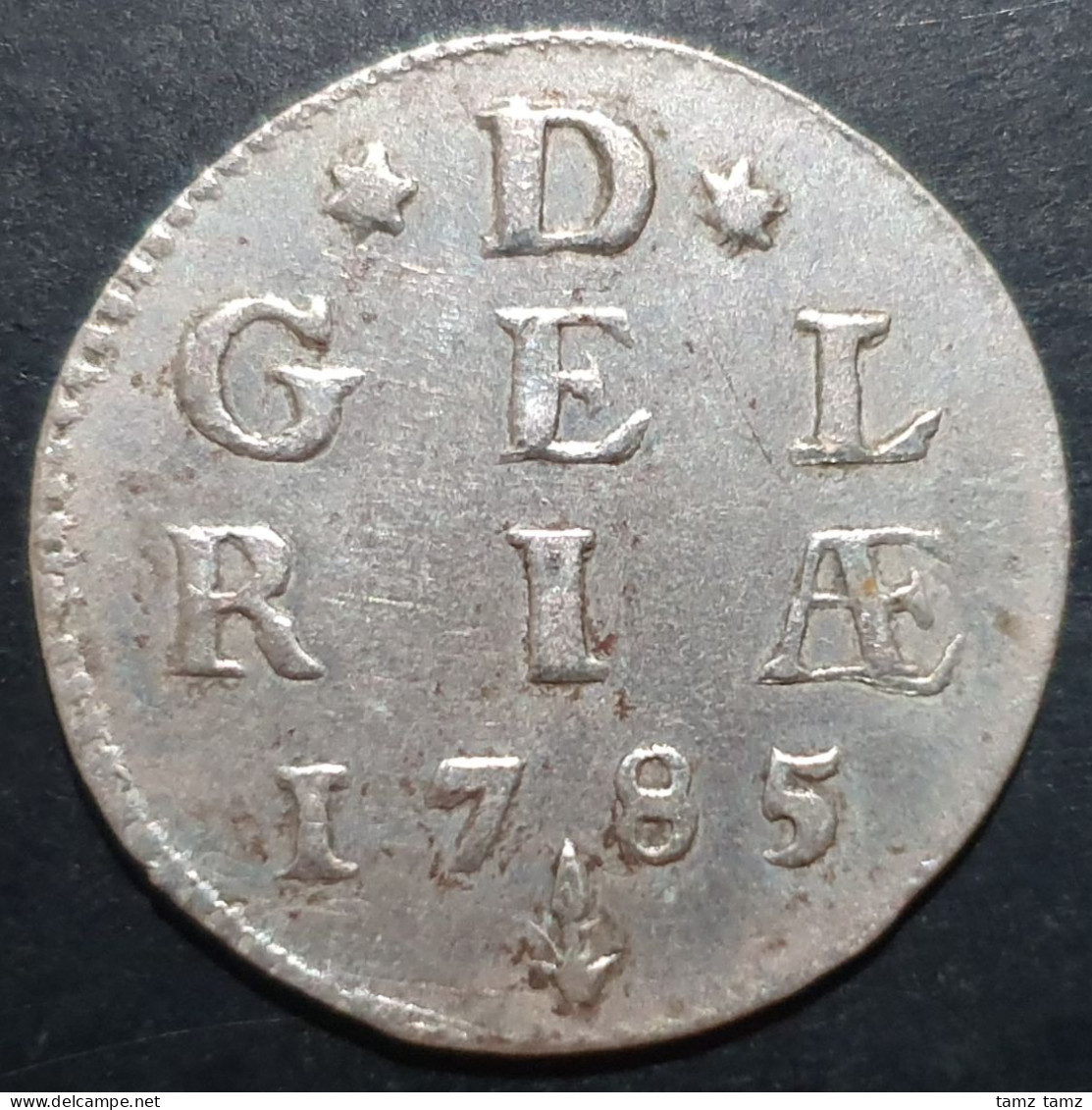 Provincial Dutch Netherlands Gelria Gelderland 2 Stuiver 1785 Silver - Provinciale Munten