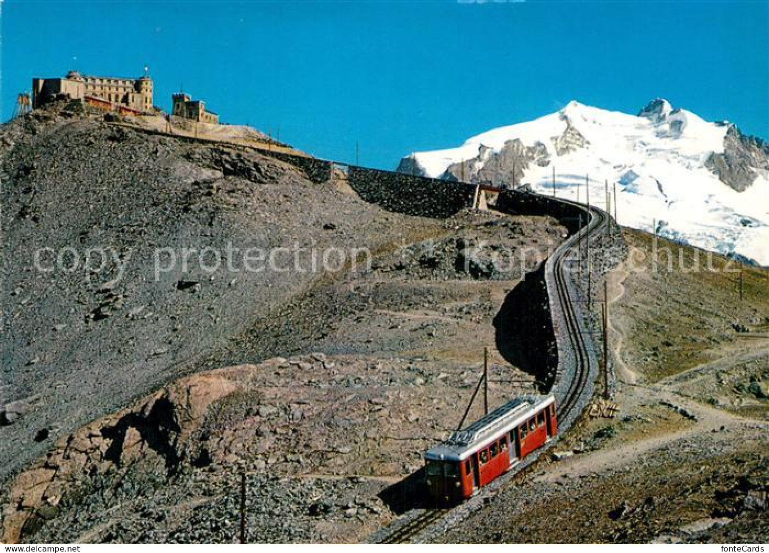 12997374 Gornergratbahn Zermatt Monte Rosa  Gornergratbahn - Autres & Non Classés