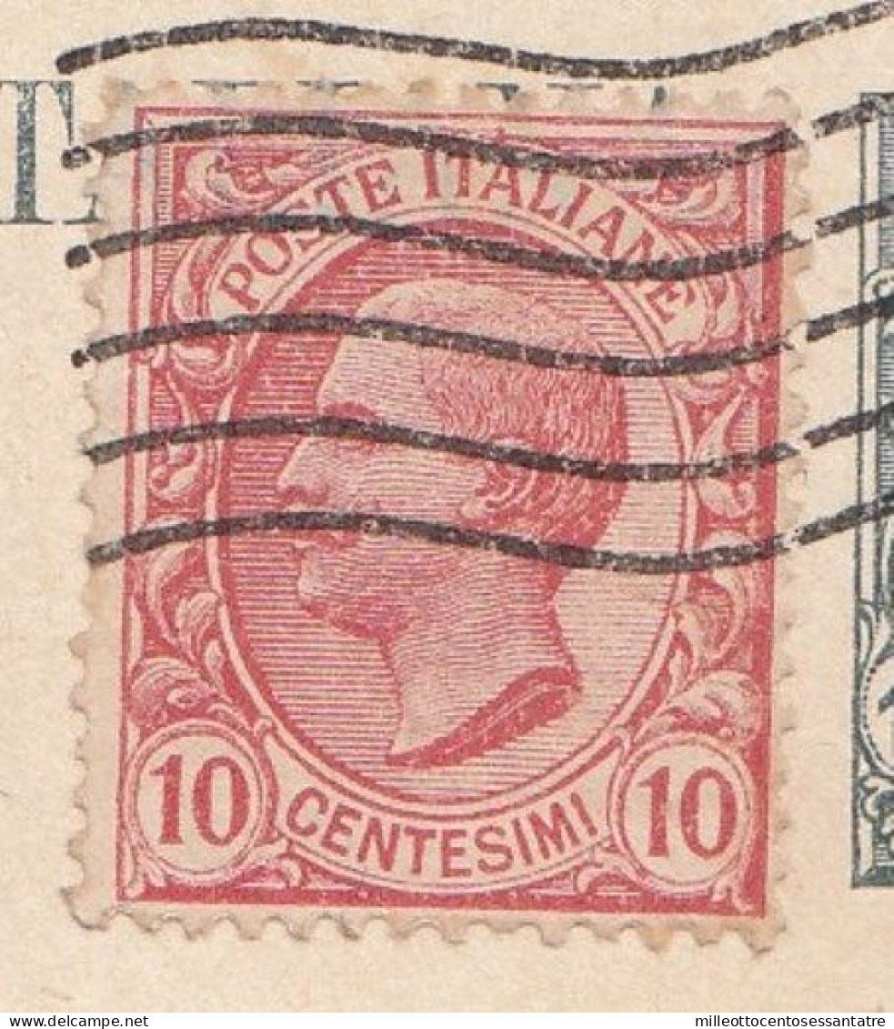 2255 - REGNO - Intero Postale Pubblicitario " AIGLE NOIR " Da Cent.15 Ardesia Del 1921 Da Genova A Firenze - Pubblicitari