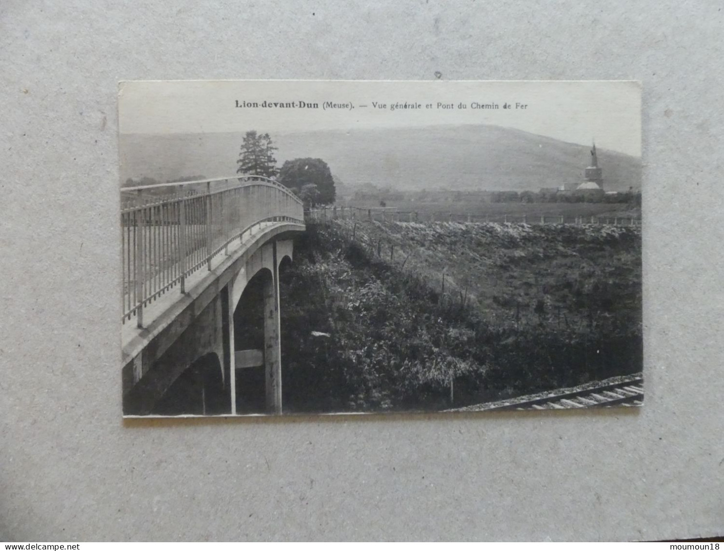 Lion-Devant-Dun Vue Générale Et Pont Du Chemin De Fer - Altri & Non Classificati