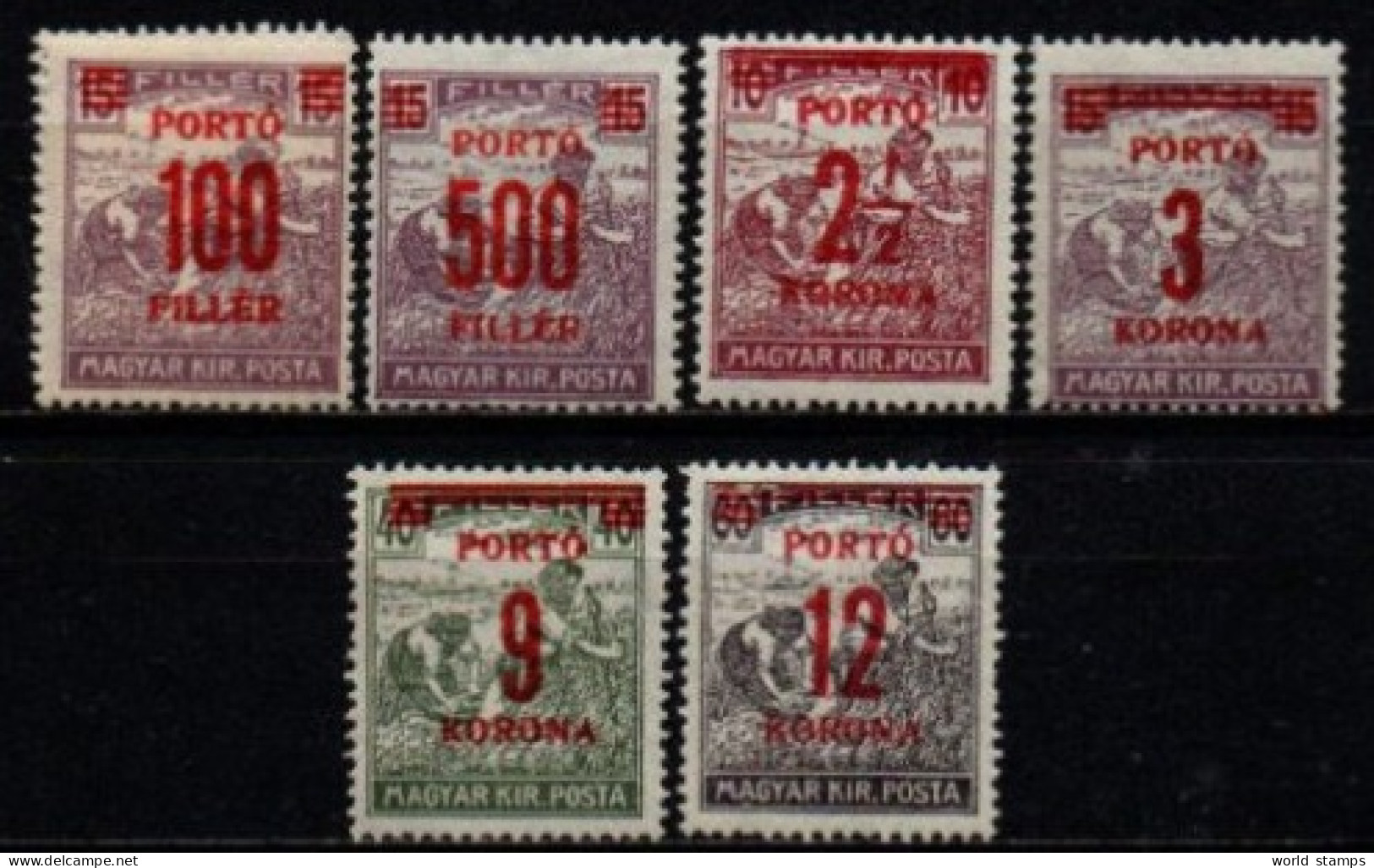 HONGRIE 1921-2 ** - Postage Due