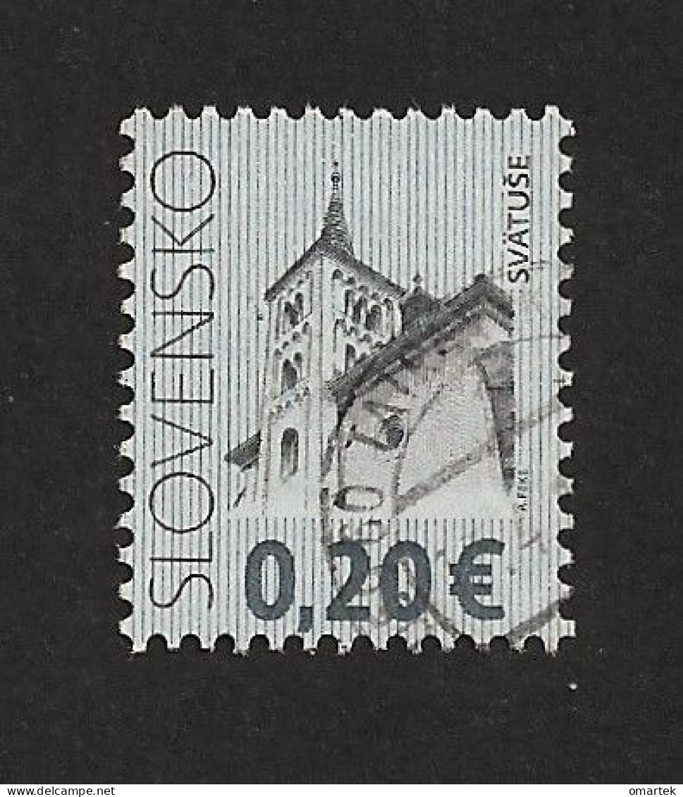 Slovakia Slowakei 2009 ⊙ Mi 601 Church Svatuse. Cultural Heritage Of Slovakia. C2 - Used Stamps