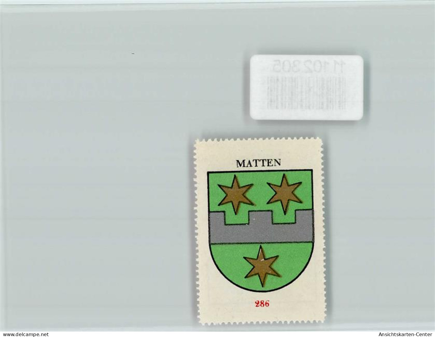 11102305 - Matten B. Interlaken - Autres & Non Classés