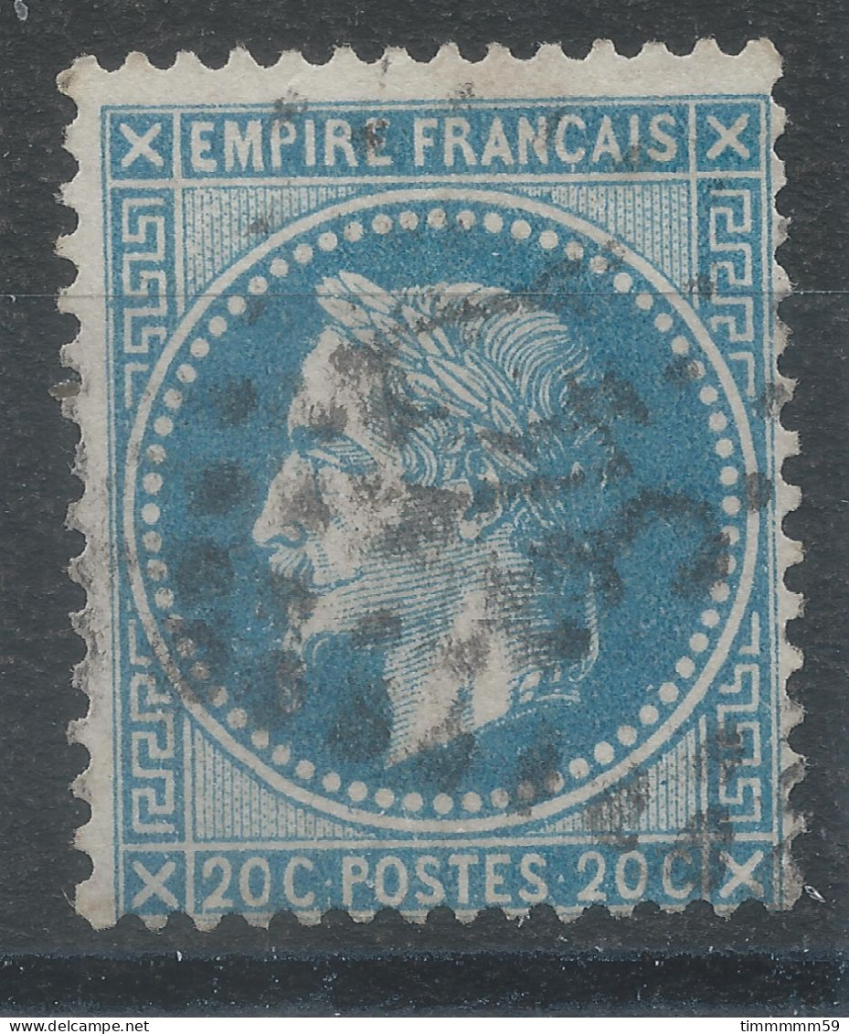 Lot N°82853   N°29A, Oblitéré GC 347 LES BATIGNOLLES(60), Indice 2 - 1863-1870 Napoleon III With Laurels