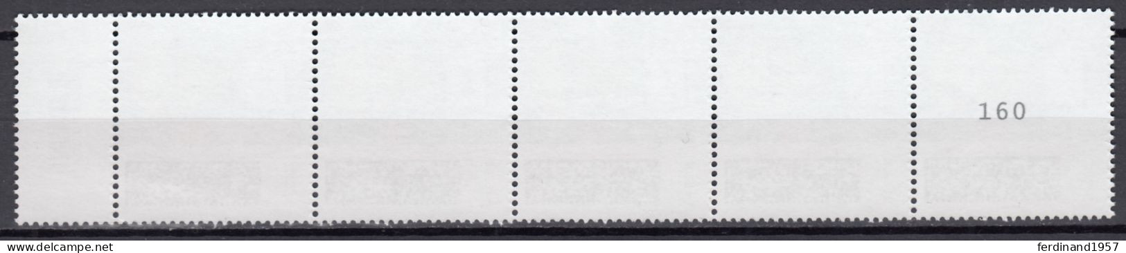 BRD 2022 Mi.3705-R Nassklebende Postfrische** 5-er Streifen „Balonpost“ MNH - Unused Stamps
