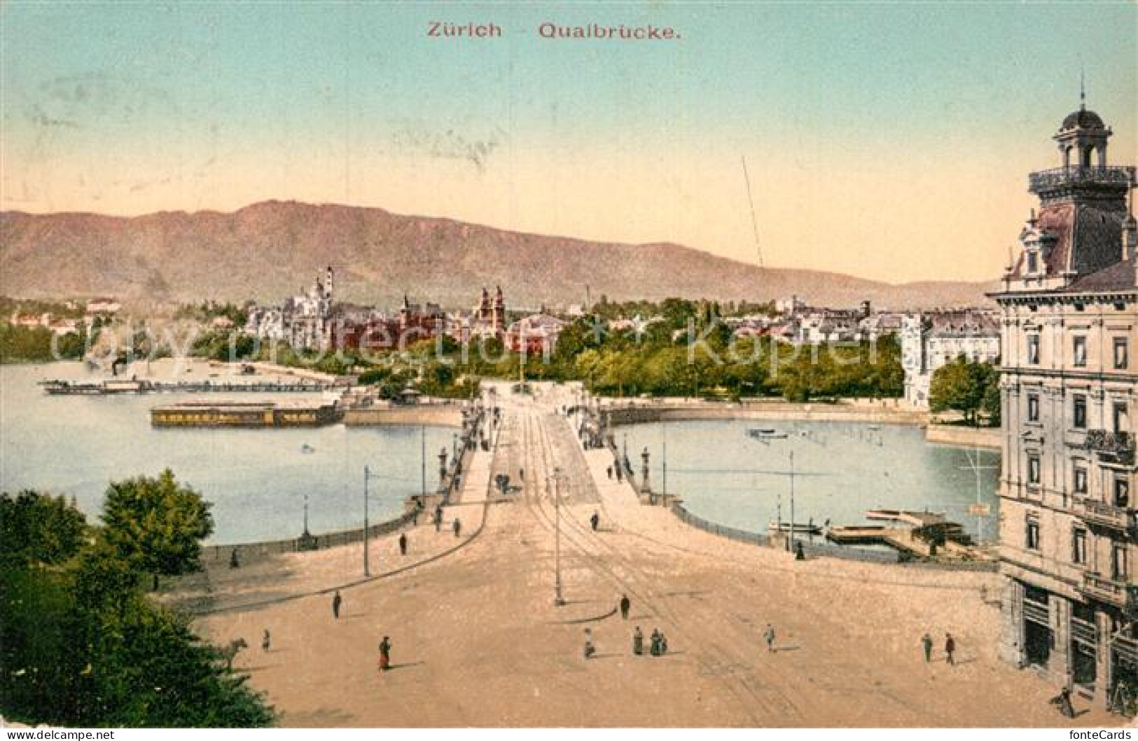 12995074 Zuerich ZH Quaibruecke Zuerich - Other & Unclassified