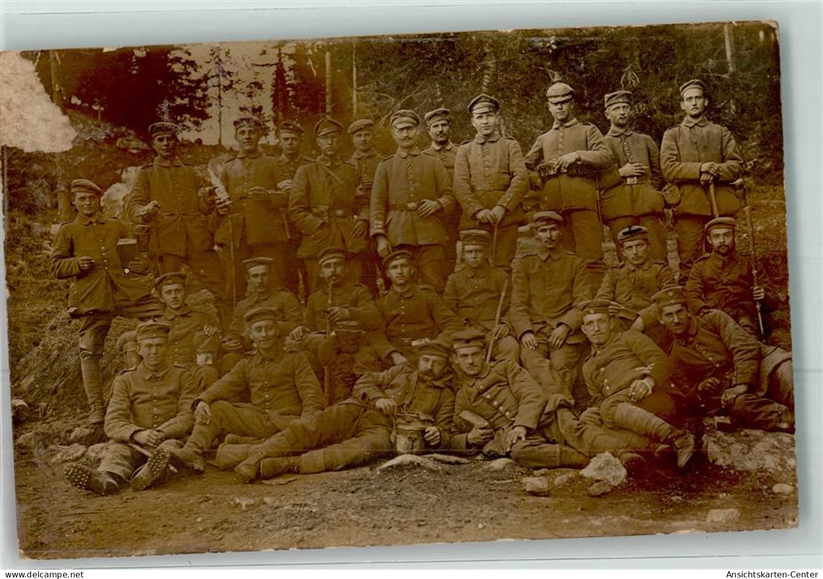 39437205 - Soldaten Feldpost 1 Infanterie Division - Weltkrieg 1914-18