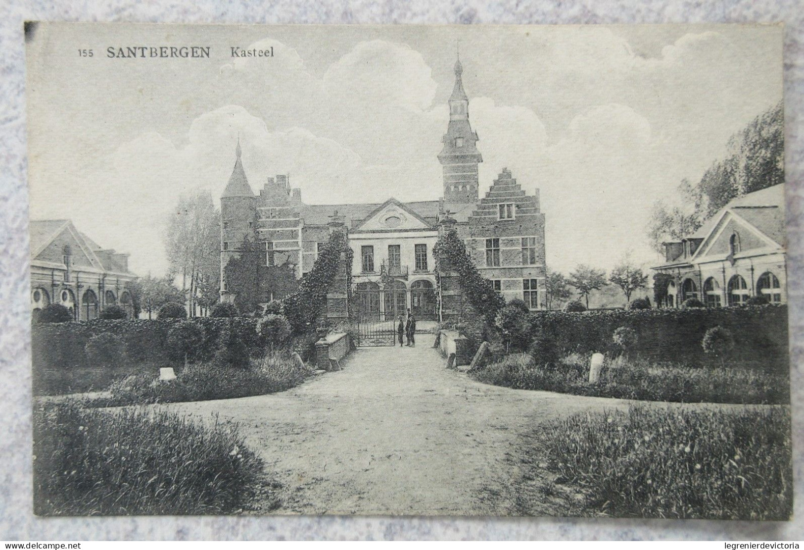 CPA SANTBERGEN KASTEEL - CHATEAU - Geraardsbergen