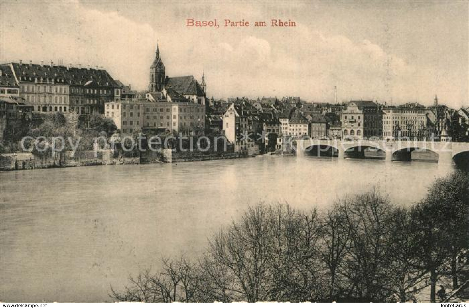 12994673 Basel BS Partie Am Rhein Basel BS - Other & Unclassified